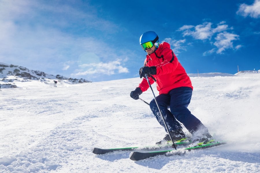 Skifahrer