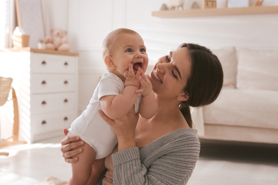 Mutter mit Baby