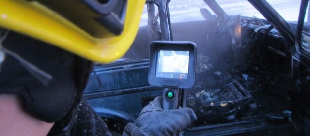 Feuerwehr bei einer Übung