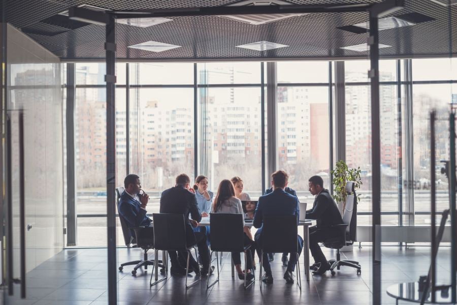 Geschäftsmeeting