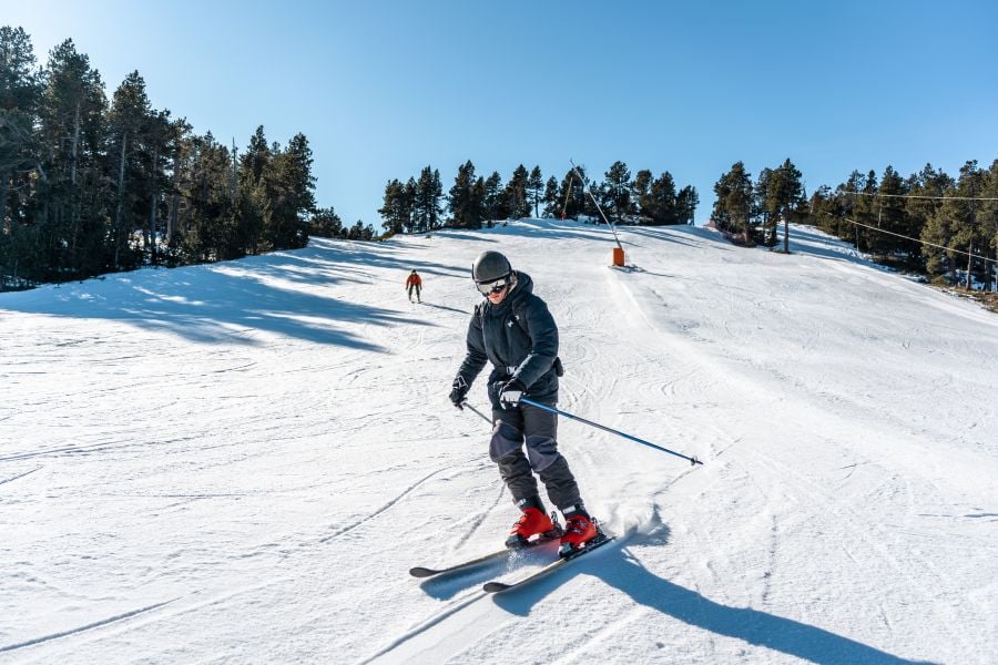Skifahrer