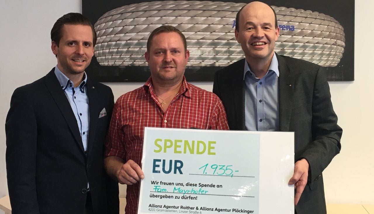 Charity Radevent 31.03.2018 – Spendenübergabe